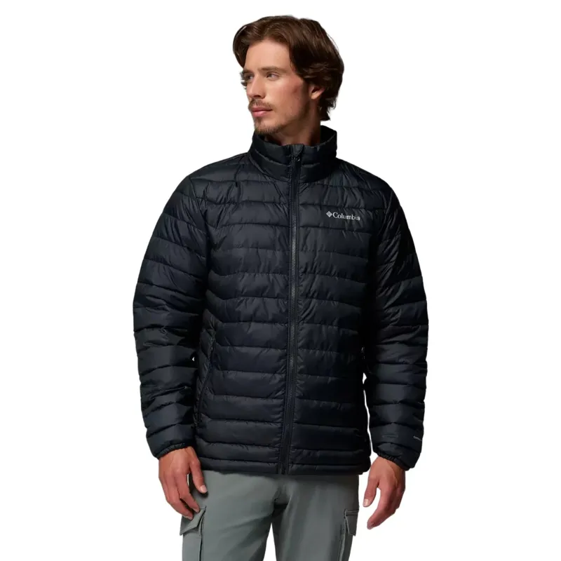 Columbia Men's Powder Lite II Jacket in Black Ripstop