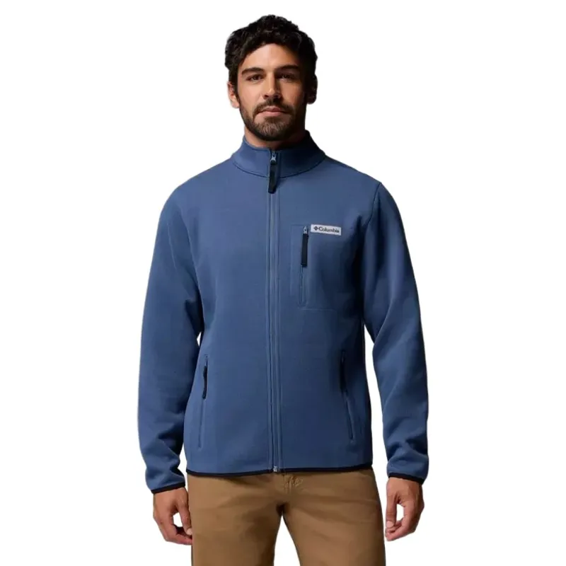 Columbia Men's Sweater Weather Full Zip Jacket in Dark Mountain