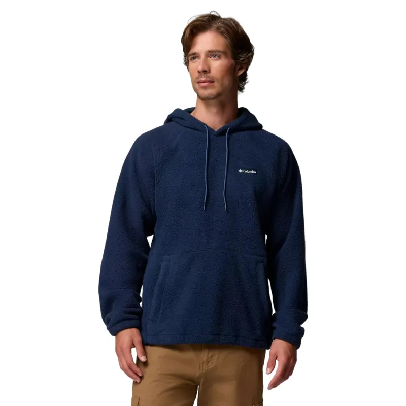 Columbia Men's Timber Crest MTR Fleece Hoodie in Collegiate Navy