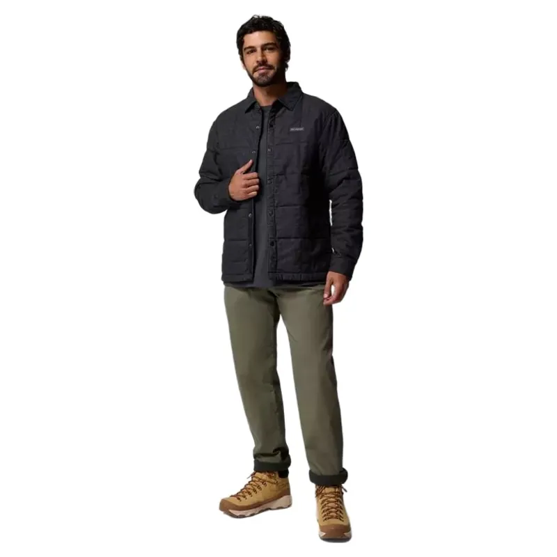 Columbia Mens Landroamer II Quilted Shirt Jacket in Black