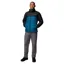 Columbia Mens Powder Lite II Hooded Jacket in Phoenix Blue / Black