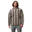 Columbia Mens Rugged Ridge High Pile Half Zip Fleece Jacket in Dark Stone Twills
