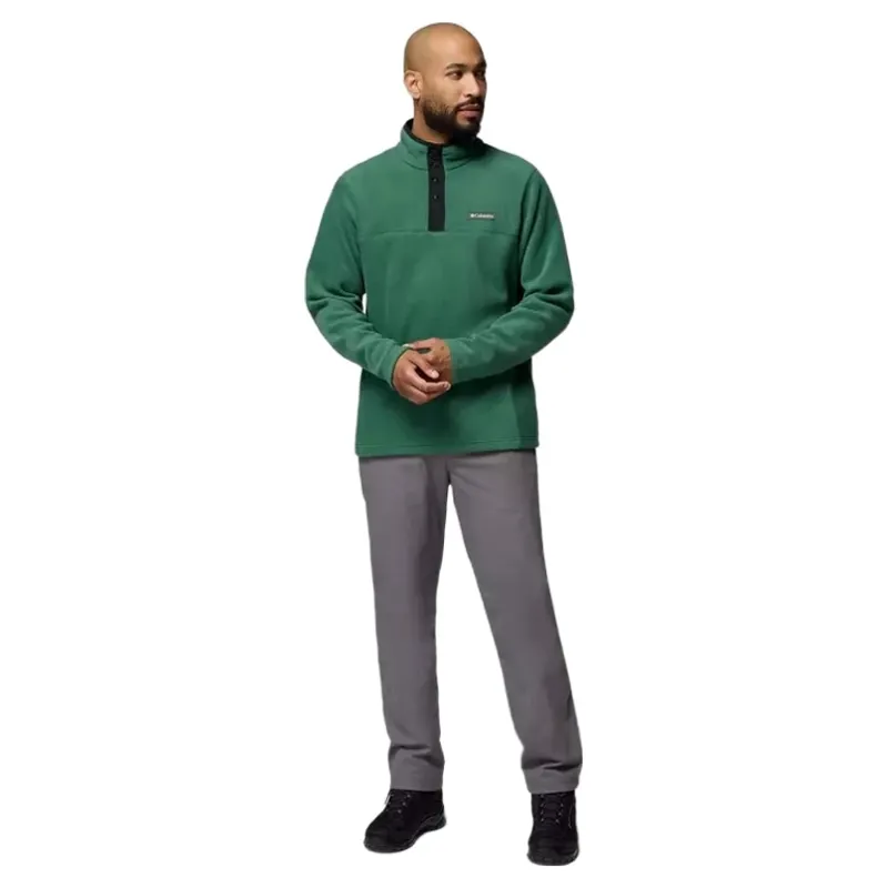 Columbia Mens Steens Mountain Half Snap II Fleece in Rain Forest