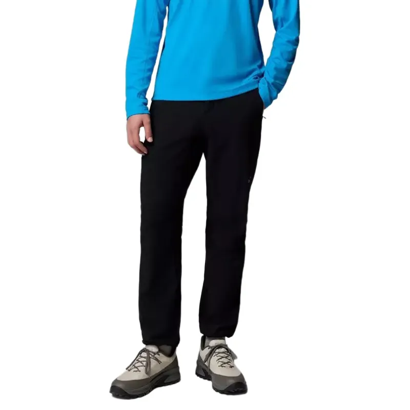 Columbia Mens Tennent Mountain Softshell Pant Regular Length in Black