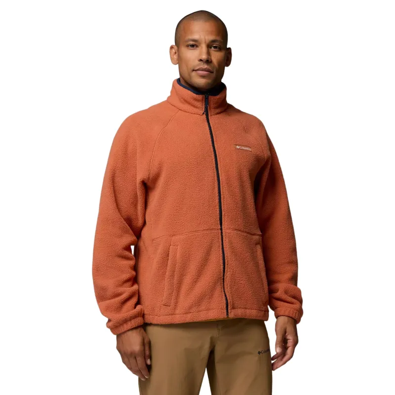 Columbia Mens Timber Crest MTR Fleece Full Zip Jacket in Squash
