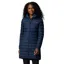 Columbia Women's Lake 22 II Down Long Hooded Jacket in Collegiate Navy