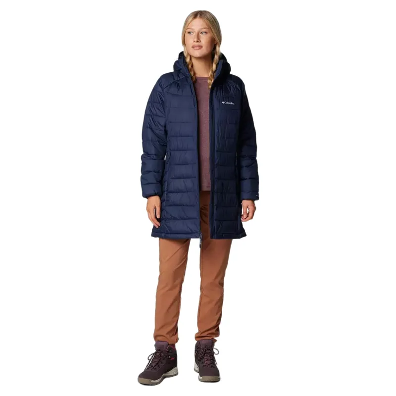 Columbia Women's Powder Lite II Mid Jacket in Collegiate Navy-3
