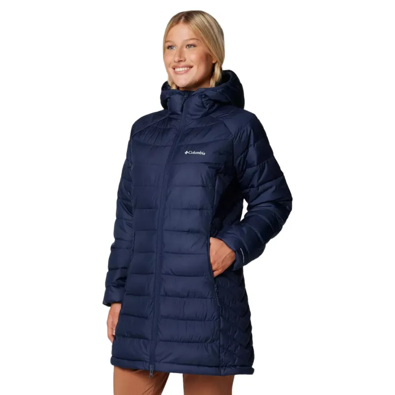 Columbia Women's Powder Lite II Mid Jacket in Collegiate Navy