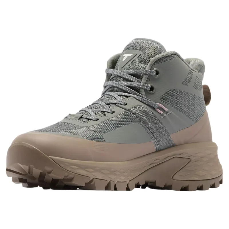 Columbia Women's Tellurix Titanium Outdry Mid Hiking Shoes in Sedona Sage / Sparrow