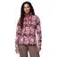 Columbia Womens Benton Springs Printed 1/2 Snap Fleece in Antique Mauve / Sketchup