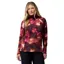 Columbia Womens Glacial IV Print 1/2 Zip Fleece in Red Oxide Dyeflower
