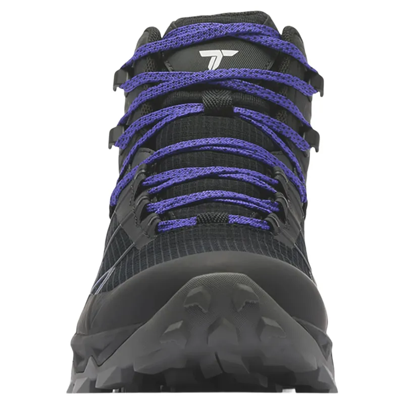 Columbia Womens Peakfreak Titanium Outdry Mid Hiking Boots in Black / Purple Quartz-1