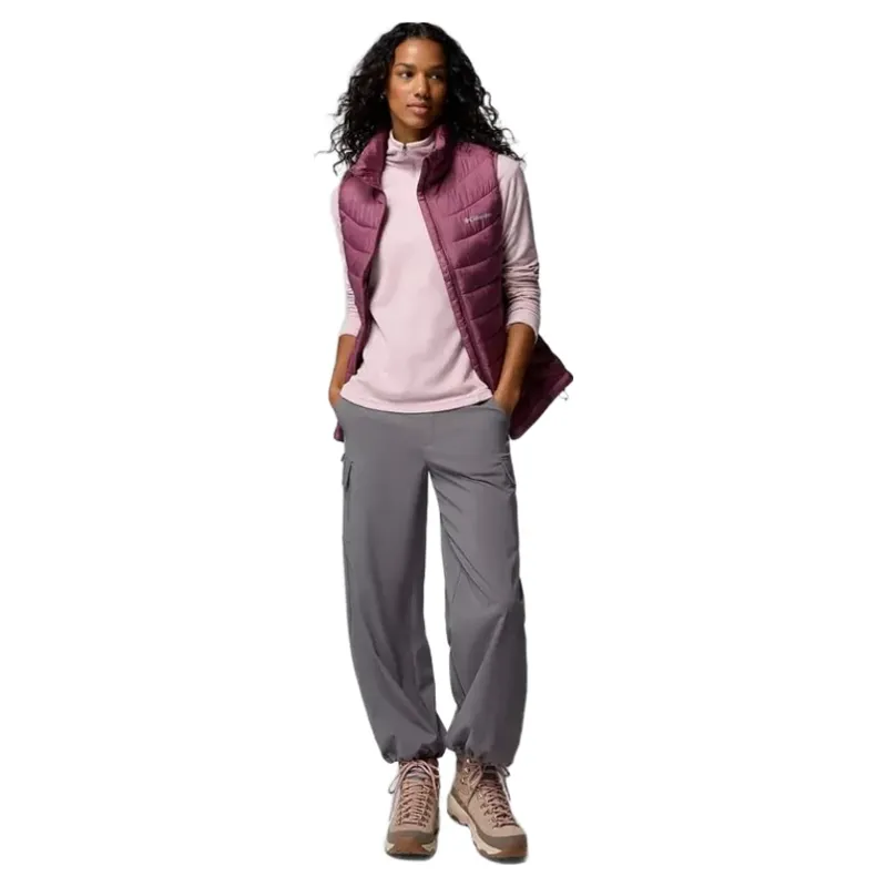 Columbia Womens Powder Lite II Vest in Antique Mauve