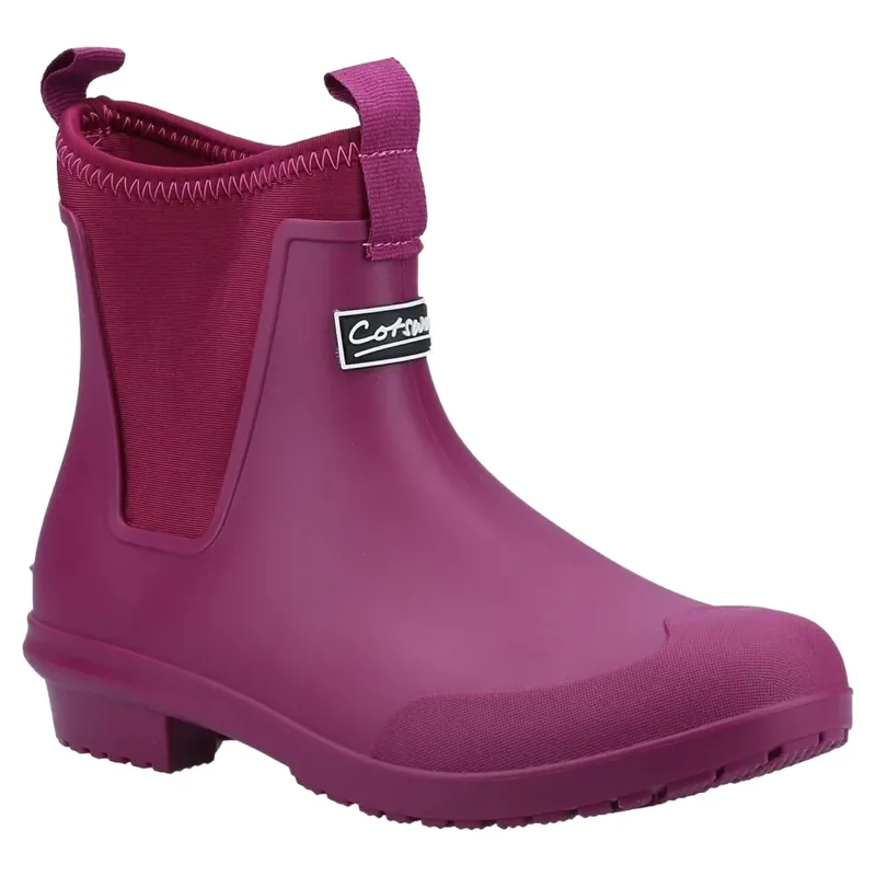 Cotswold Womens Grosvenor Wellingtons in Berry