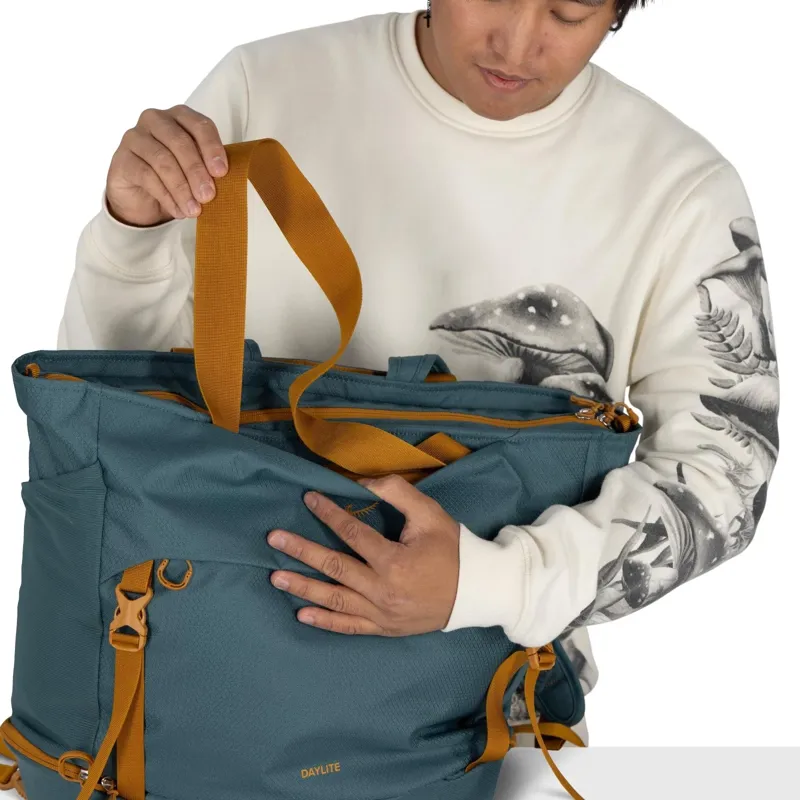 Osprey Daylite Large Tote Pack in Torrent Blue-6