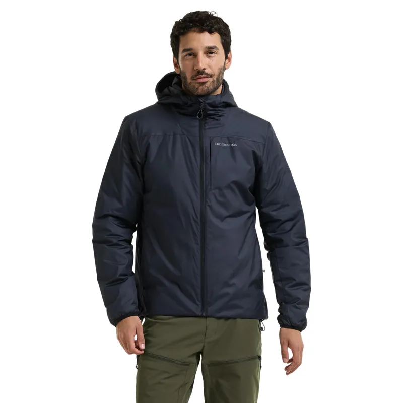 Didriksons Mens Milik Jacket in Sleepy Blue
