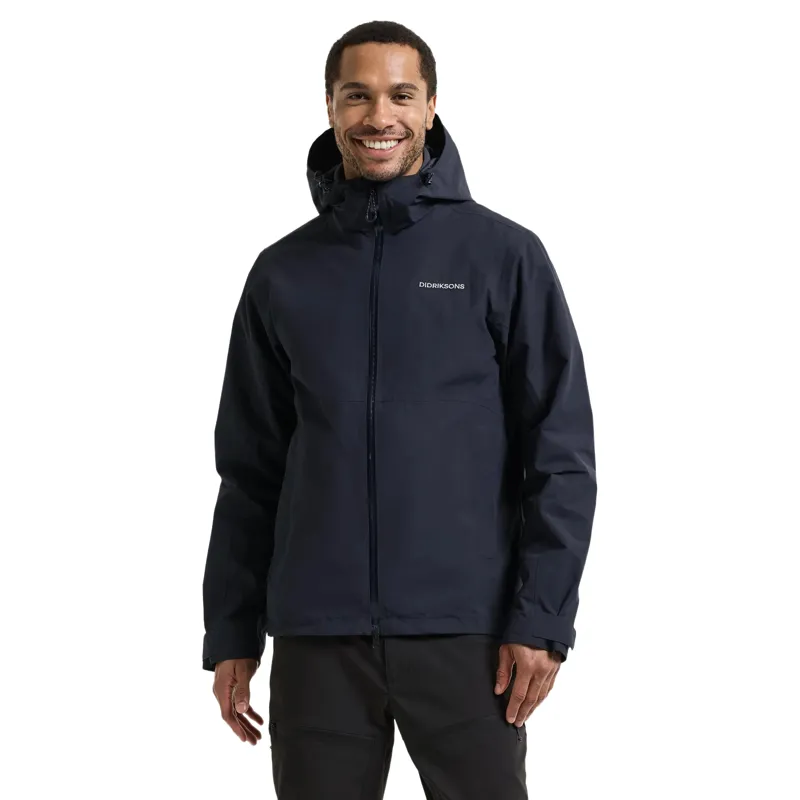 Didriksons Mens Trien 2 Jacket in Dark Night Blue