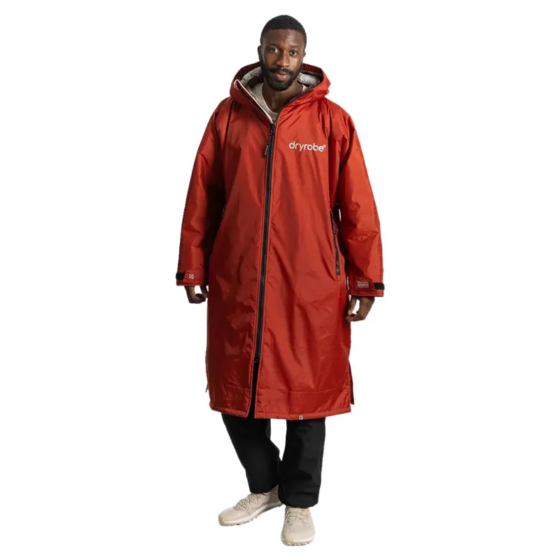 Dryrobe Advance Long Sleeve Robe in Burnt Orange