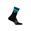 Feetures Trail Max Cushion Mini Crew in Blue Aurora Large