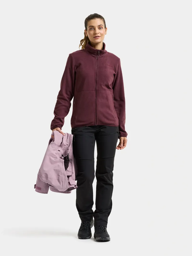 Didriksons Womens Trinya 2 Jacket in Lilac Haze-2