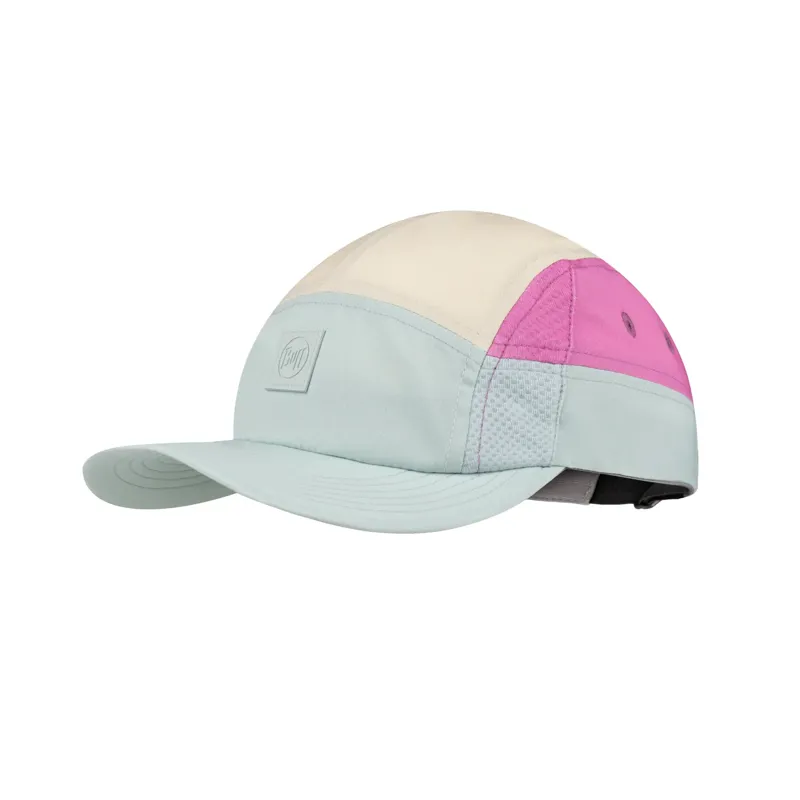 Buff 5 Panel Go Cap in Domus Seagrove Green