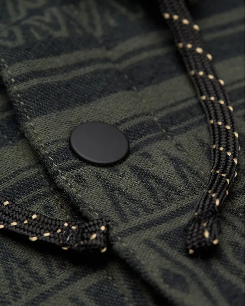 Billabong Mens Furnace Bonded Jacquard Fleece in Black-7