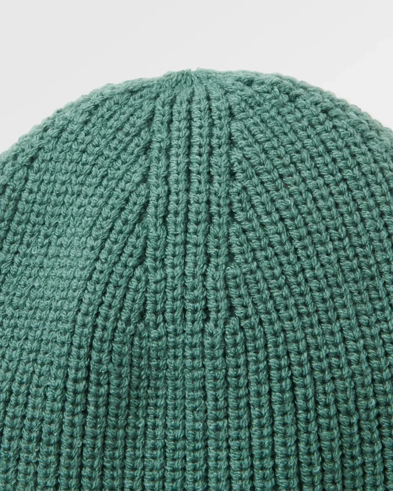 Passenger Compass Recycled Beanie in Deep Ocean-3