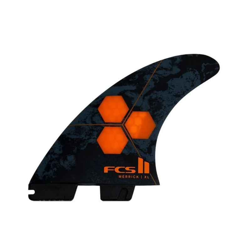 FCS II Al Merrick Performance Core Tri Fins in Orange X-Large