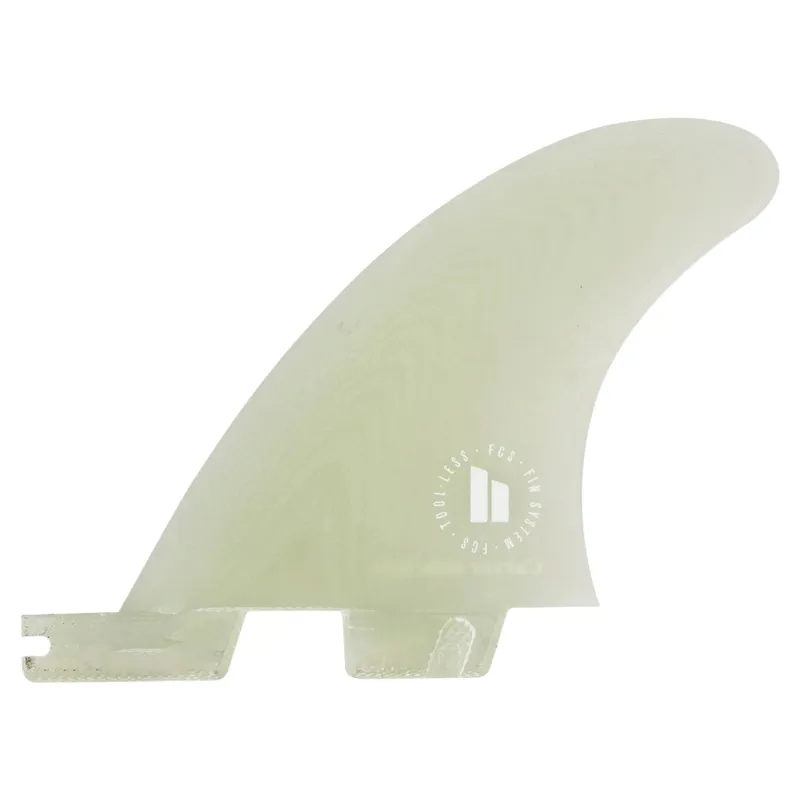 FCS II Carver PG Quad Rear Side Byte Fins in Clear
