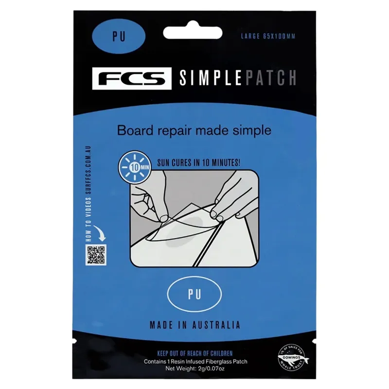 FCS Simple Patch Repair Patch PU Regular