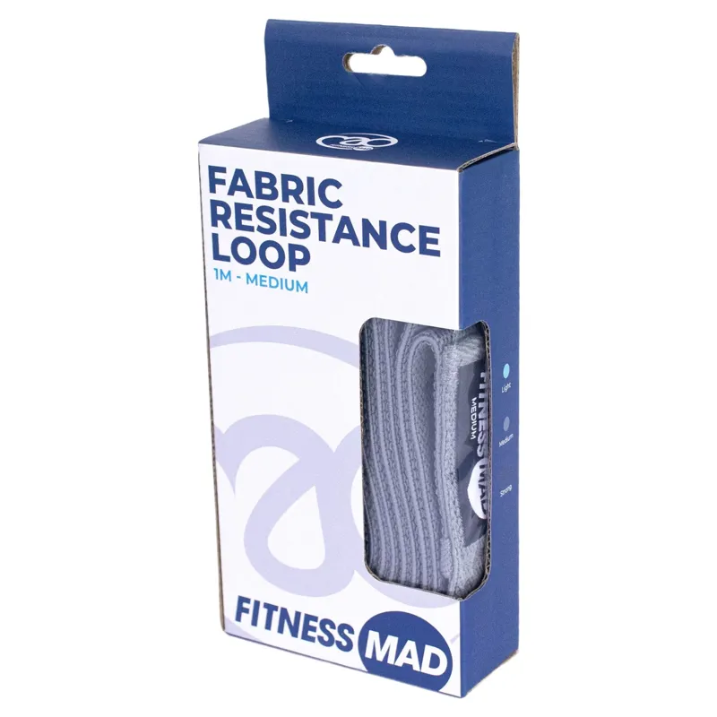 Fitness-Mad Fabric Resistance Loop Medium in Grey