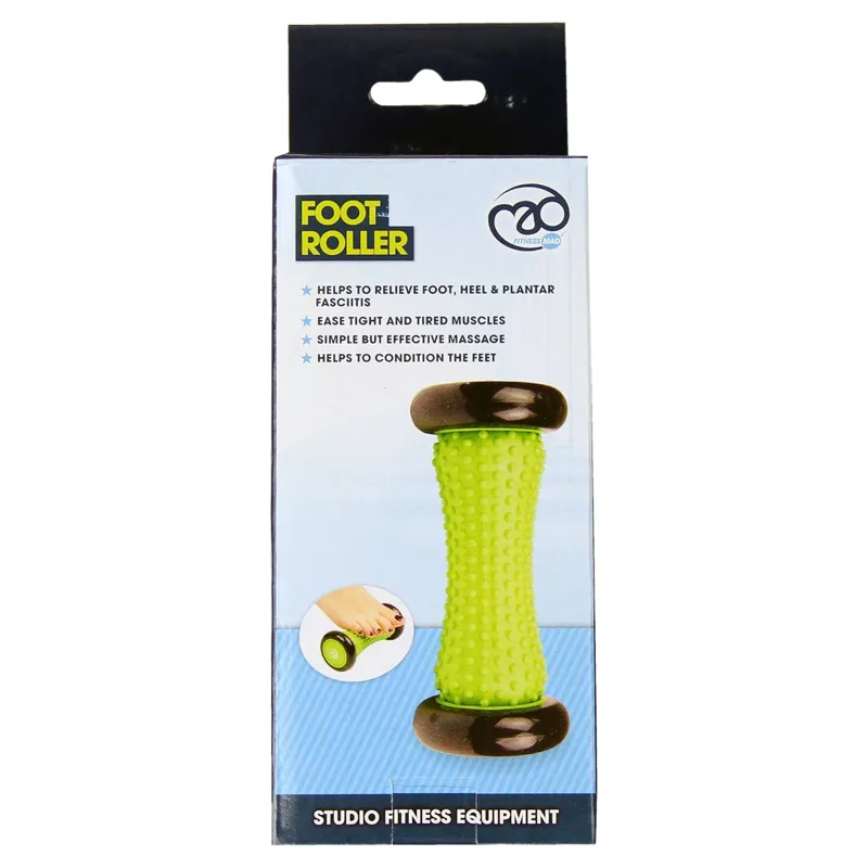 Fitness-Mad Foot Massage Roller in Lime Green-3
