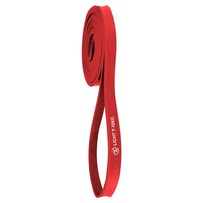 Fitness-Mad Latex Free Power Resistance Loop Light 7-15kg in Red