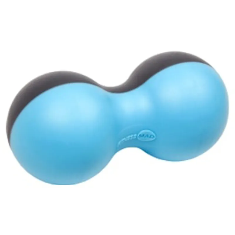 Fitness-Mad Peanut Massage Ball in Blue/Grey