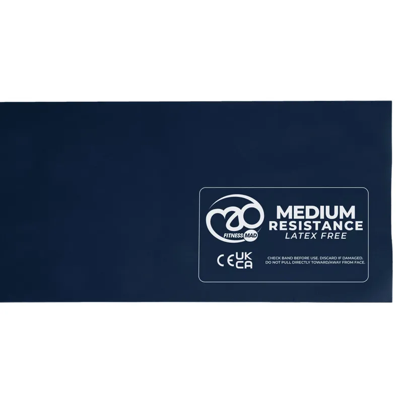 Fitness-Mad Resistance Band Medium Latex Free in Blue-2