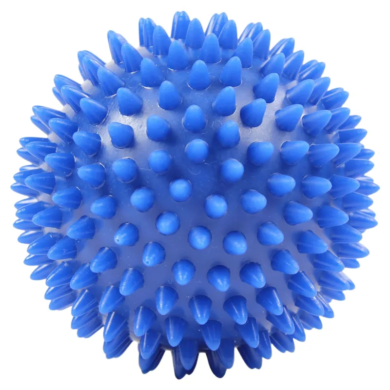 Fitness-Mad Spikey Massage Balls 9cm in Blue-1