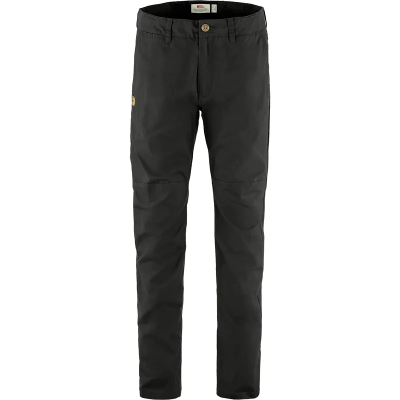Fjallraven Men's Sormland Tapered Trousers in Dark Grey