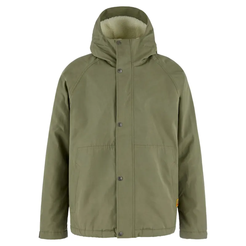 Fjallraven Mens Vardag G-1000 Pile Jacket in Green