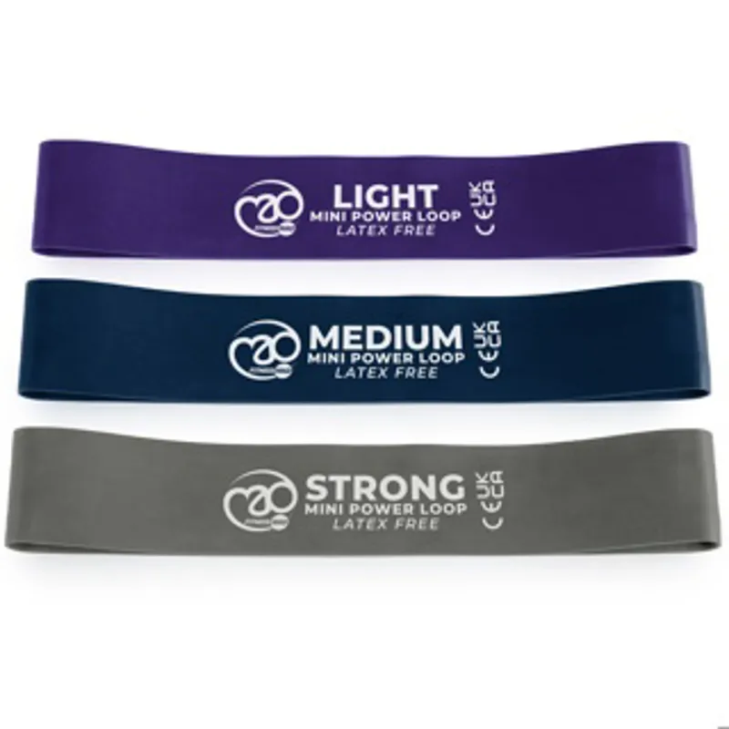 Fitness-Mad Mini Power Loops Set of 3 Latex Free
