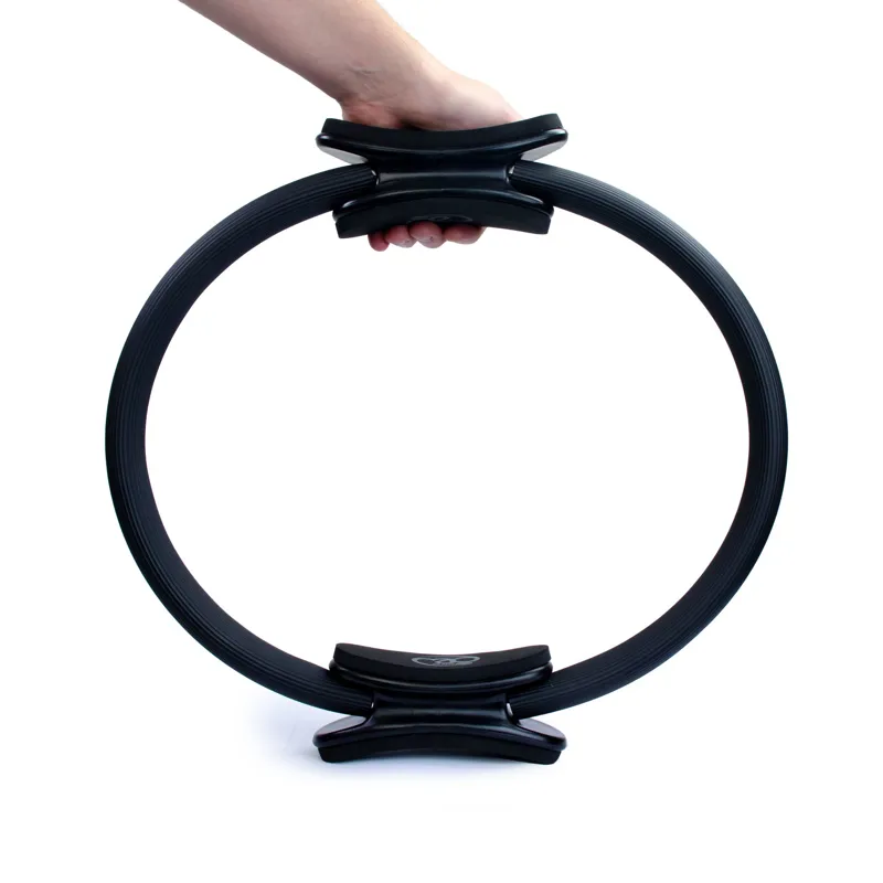Pilates-Mad Double Handle Pilates Ring 14 in Black-1