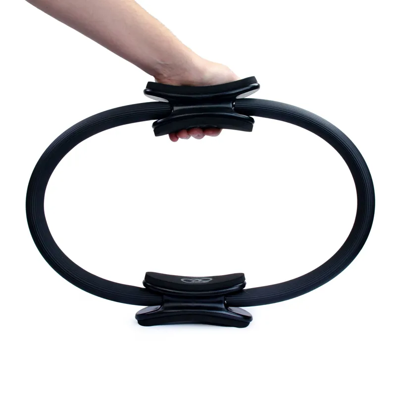 Pilates-Mad Double Handle Pilates Ring 14 in Black-3