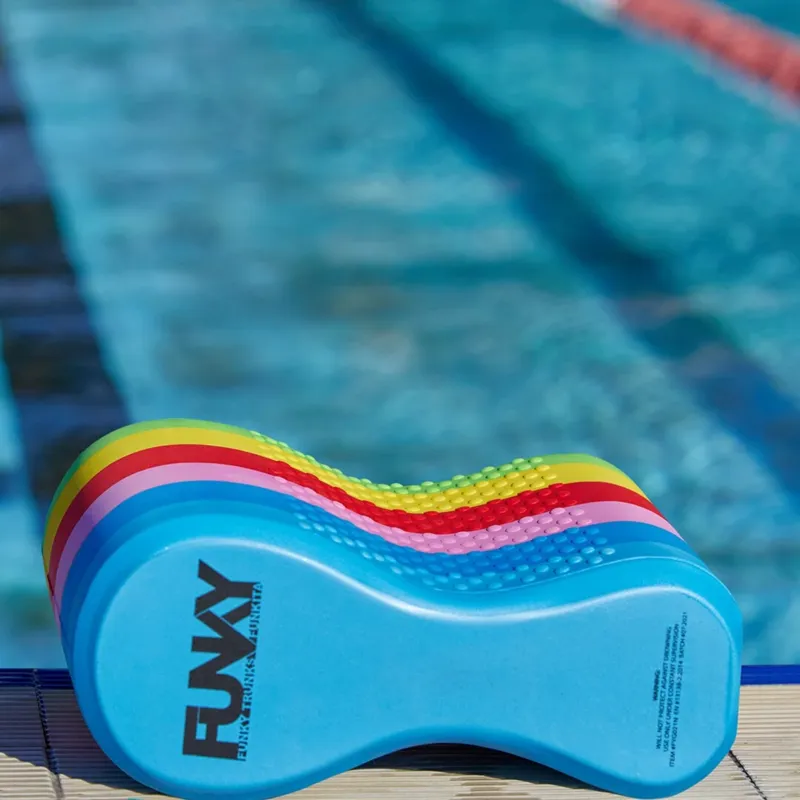 Funkita Elite Squad Pull Buoy in Rainbow Racer-1