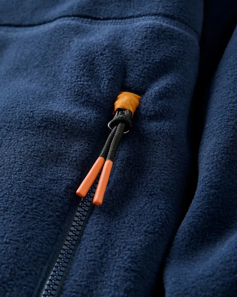Passenger Men's Dusk Recycled Polartec Fleece in Rich Navy-7
