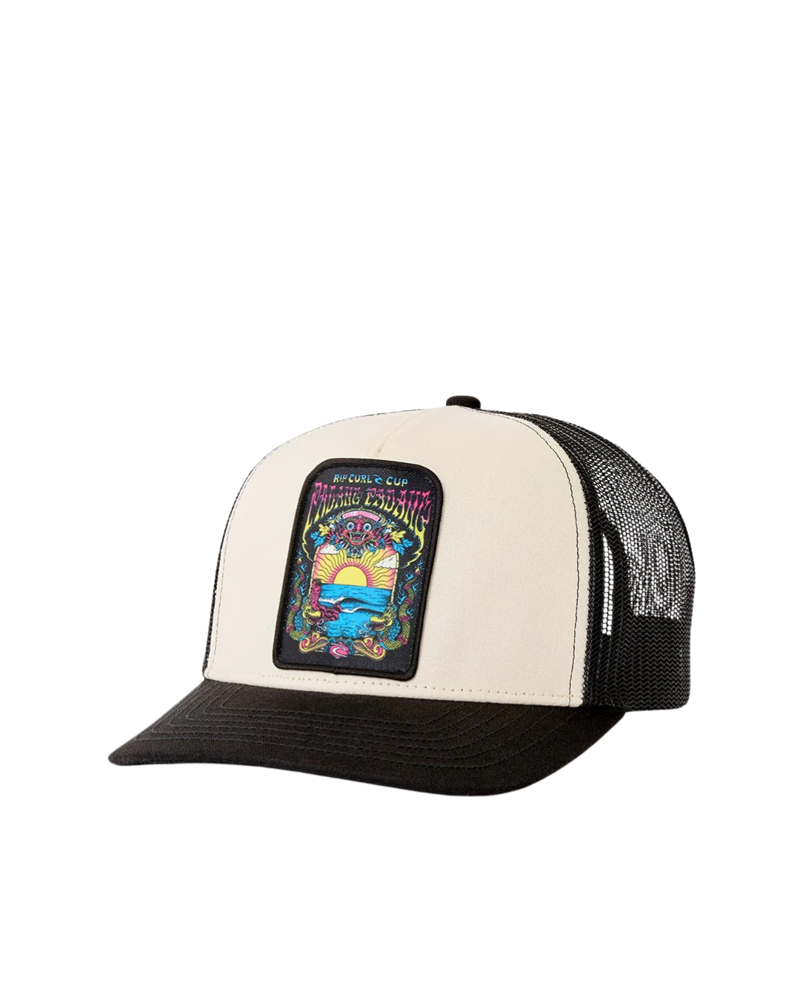 Rip Curl Mens Padang Cup 26 Trucker in White / Black