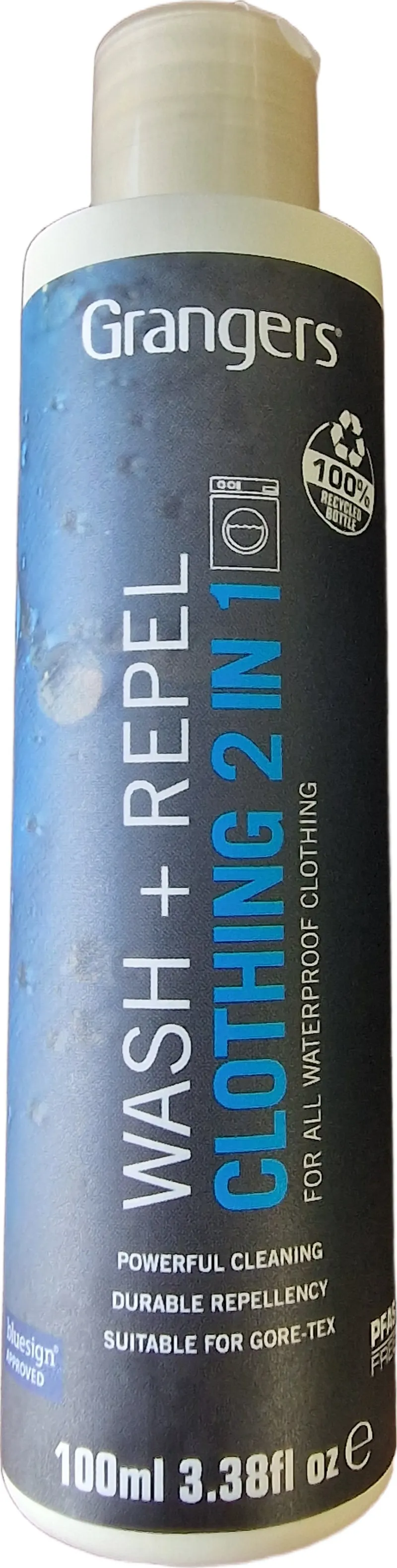 Grangers Wash and Repel Clothing Waterproofing Treatment 100ml in Clear