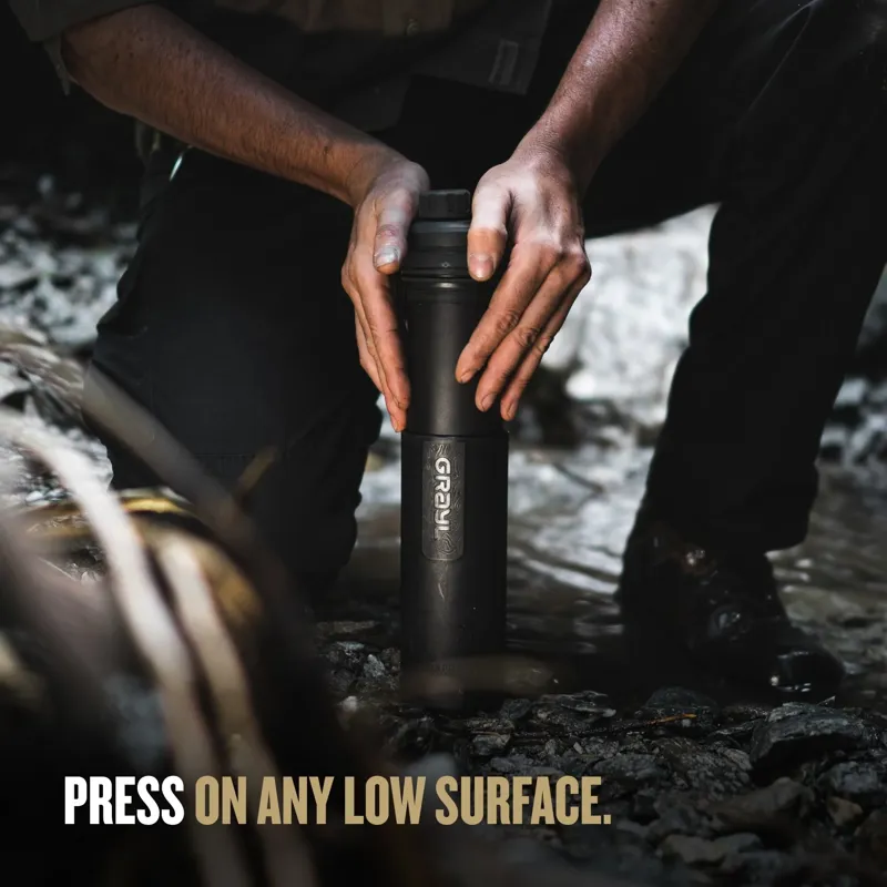 Grayl UltraPress Purifier Bottle 500ml in Covert Black-8