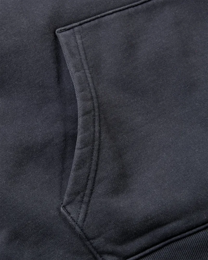 Passenger Mens Boundless Relaxed Fit Hoodie in Faded Black-3