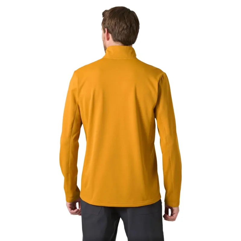 Helly Hansen Men's Versalite 1/2 Zip Fleece in Mustard-1