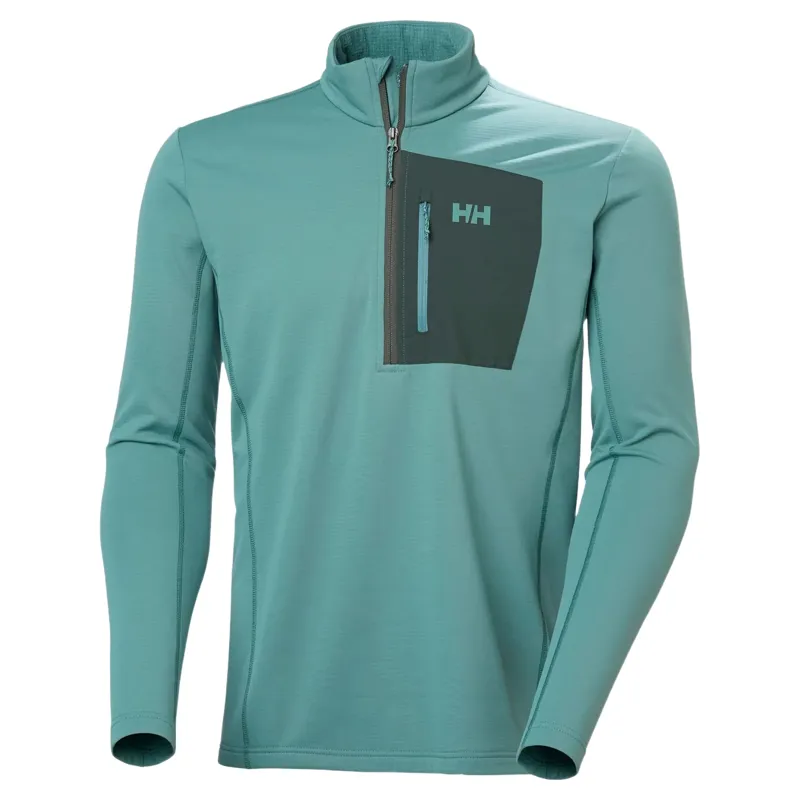 Helly Hansen Men's Versalite 1/2 Zip Fleece in Opal Green