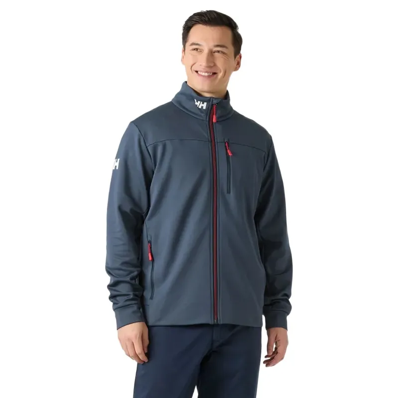 Helly Hansen Mens Crew Fleece Jacket in Navy